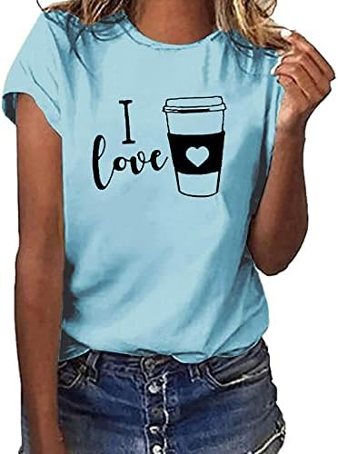 Mulheres plus sizes tops sexy cup de amor impressão tees gráficos de verão camiseta curta camiseta de camiseta casual blusa tuncis tuncis