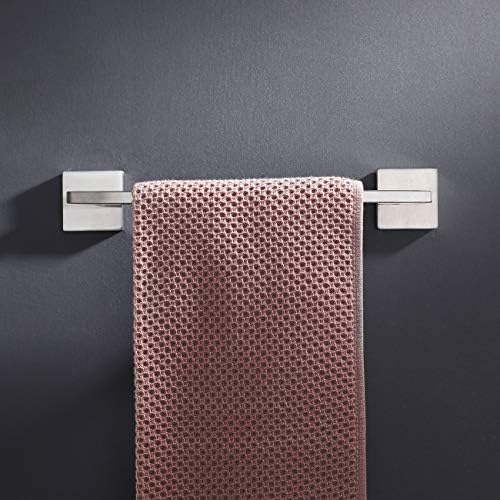 Kenivix escovado aço inoxidável 12 polegadas barra de toalhas para banheiro cozinha hand toucher prato panorh hanguer mount tound monte