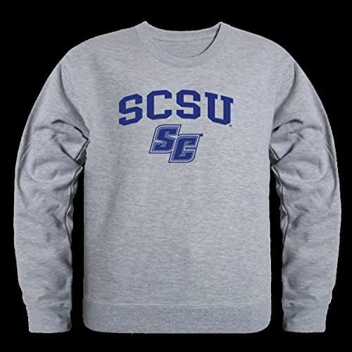 W Republic Southern Connecticut State University Owls Seal Fleece Crewneck Sweetshirts