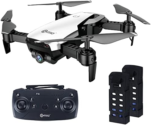 Drone FPV de contixo F16 com câmera para crianças - Drones quadcopter de 2,4g RC para crianças e iniciantes com giroscópio