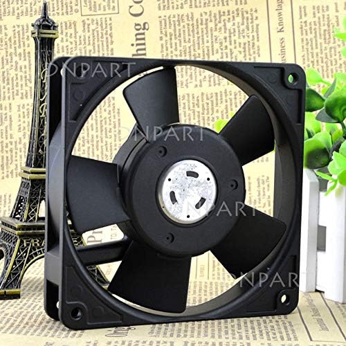 DNPART Compatível para Papst Typ4958 Typ 4958 220V 14 / 12W 12cm 12025 Fan de resfriamento