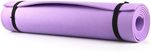 Yihang Yoga Mat-fitness não deslizante ecológico, tapetes de ioga para homens com tiras on-the-go para todos os tipos de ioga, exercícios de piso e pilates, odor sem tamanho e tamanho extra grande