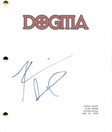 Kevin Smith assinou autógrafo dogma script completo - perseguindo Amy, Jay e Silent Bob, Mallrats, Dogma, Flerks, Strike