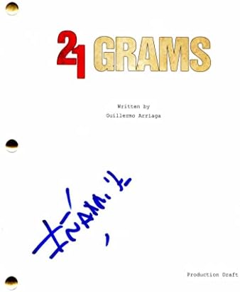 Alejandro inarritu assinou autógrafo 21 gramas de filme completo - AMORES Perros, 21 gramas, Babel, Biutiful, Birdman