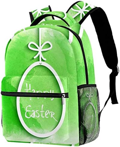 Kapohu Easter Daisy Casual School Backpack For Boys Girls Laptop Bookbag Bag para homens 11.5x8x16in