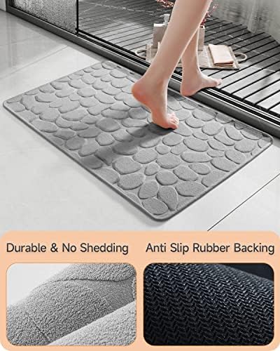 Dk177 Banho Mat-Super Absorvente Rápido Tapetes de Banho Seco Para Banheiro Não deslize tapetes de banheiro com apoio de borracha, tapetes