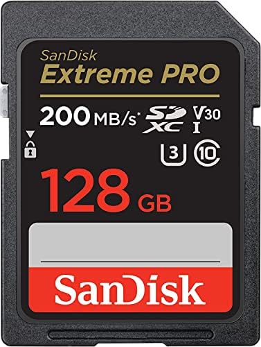 Sandisk Extreme Pro 128GB UHS-I SDXC Memory Cart