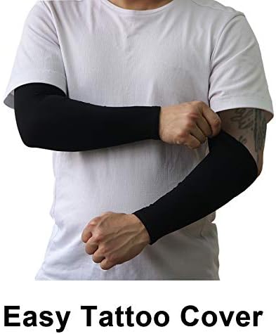 Mangas de braço de resfriamento de proteção UV Pffy para homens e mulheres UPF 50 SUNS SUNS