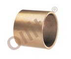 Manga de bronze sinterizada genuína Oilite® rolando 0,627 pol. Id x 0,753 pol. OD x 1,25 pol. Comprimento