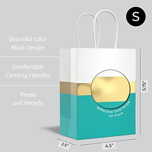 Sacolas de presente de grife com alças - tamanhos e cores variadas - bolsas de presente de luxo fofas - sacolas de boas -vindas
