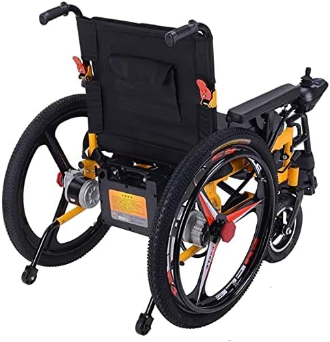 Máquina de deslocamento de cadeira de rodas móvel com energia dobrável de energia dobrável elétrica elétrica com bateria