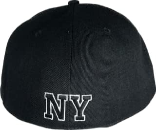 Nova York NY equipou o capitão de beisebol Hip Hip Hop. Tamanho 62cm. 7 3/4 preto, vermelho, baige, branco, marrom.