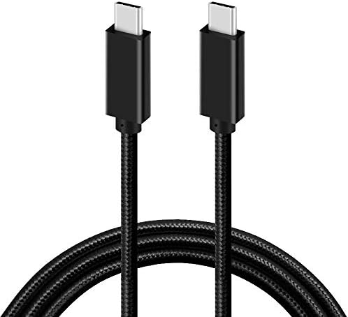 Cabo de ondas de caixa compatível com Jabra Enhance Plus - Cabo Directync PD - USB -C para USB -C, Tipo C Organização de 3 pés e cabo