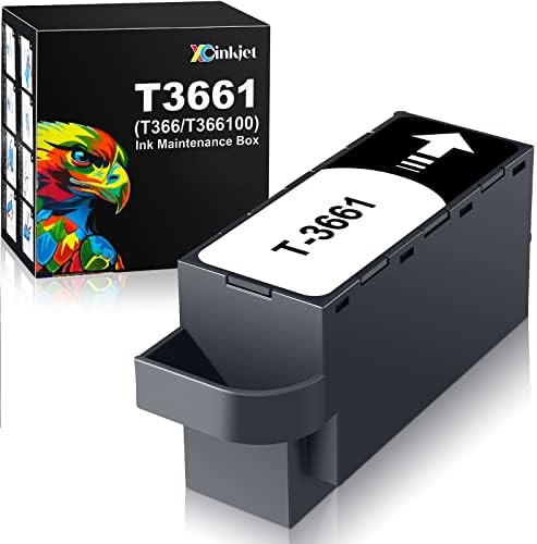 XcinkJet T366/T3661/T366100 Caixa de manutenção de tinta para XP-15000 XP-6100 XP-6000 XP-970 XP-8600 XP-8700 XP-8500 Premium