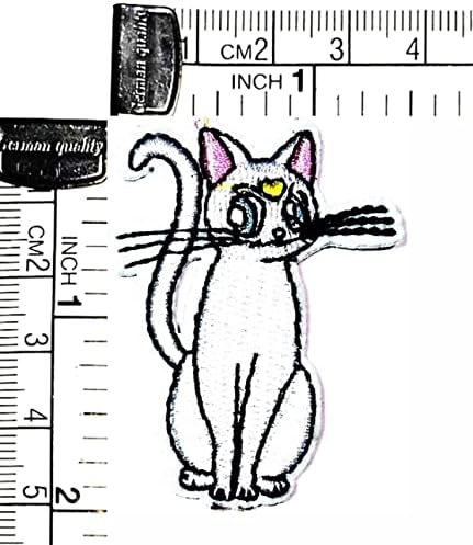 Kleenplus 3pcs. Mini Pretty Kitten Cartoon Costura Ferro em Patch Aplique Applique Artespade