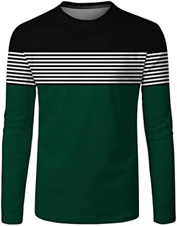 Xxbr camisetas listradas masculinas, treino de moda básica Casual Castrecha de camiseta esportiva de designers atléticos Tops