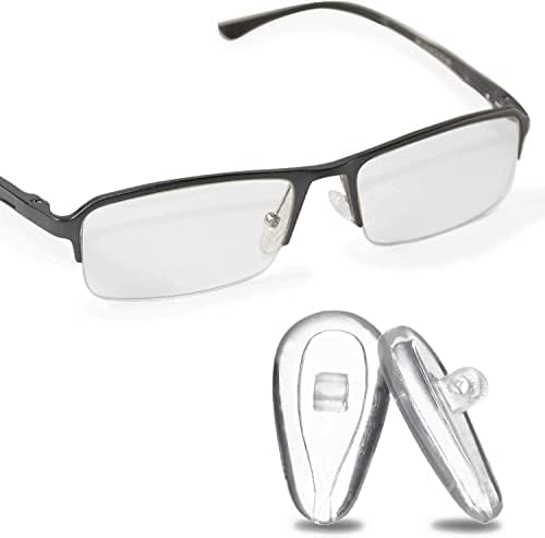GMS óptico de 13 mm de air saco parafuso de silicone nas almofadas para óculos, óculos de sol e desgaste dos olhos
