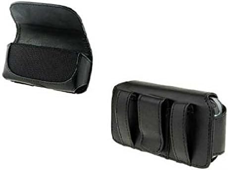 Caixa de cinto de couro tampa do coldre de couro bolsa Carregar protetor compatível com telefone essencial