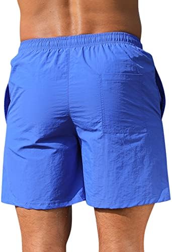 Xxbr shorts de prancha de verão masculinos, troncos de natação de cordão com revestimento, masculino de férias esportivas