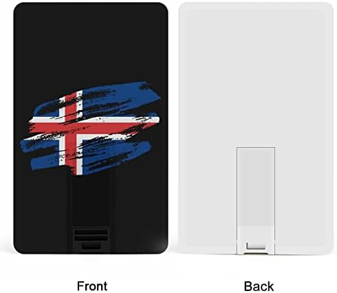 Vintage Icelander Flag Credit Bank Cart
