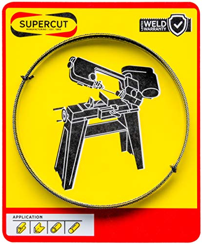 Supercut Bandsaw Supercut feito na banda dos EUA serra Blade 64 1/2 polegada x 1/2 polegada x 0,025 polegadas, 14-18