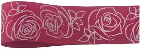 Aoyama Ribbon RA000396-016 Cetim de rosa francês, 1,3 polegadas x 89,1 pés