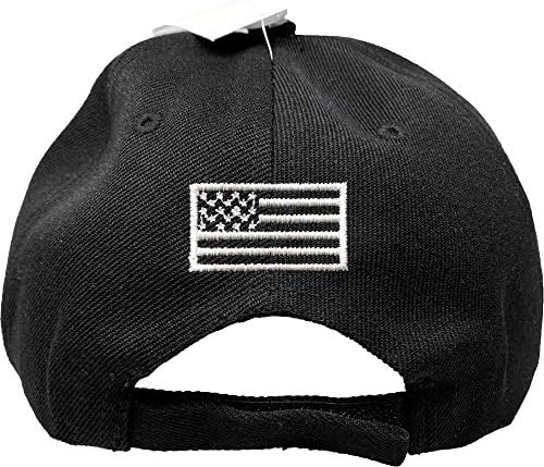 Marca de pato preto bordado patriótico United nós permanecemos ajustáveis ​​de chapéu de beisebol/boné