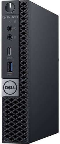 Dell Optiplex 5070 Computador de Desktop - Intel Core i5-9500T - 8 GB de RAM - 256 GB SSD - Micro PC