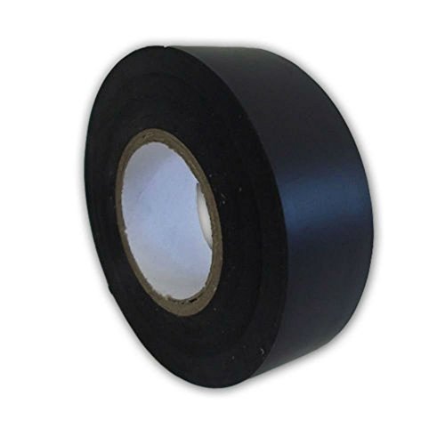 6 rolos 19mm x 20m Black PVC Electrical Tape Pro isolante British Standard