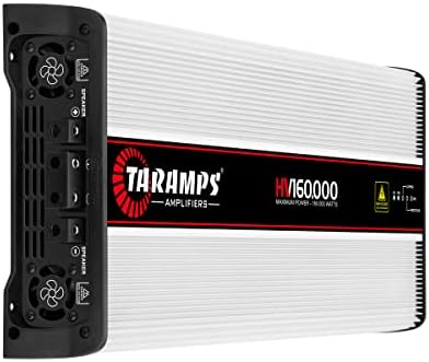 Taramps HV 160.000 AMPLIFICADOR HIGH TENSÃO DE 160.000 WATTS RMS 1 canal 0,5 ohm, alimentado por 24 baterias em série sub-Bass a Mid-High-Alter