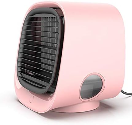 Tampa de sapato Cooler portátil de ar, desumidificador e purificador de refrigerador de ar, configurações de 3 velocidades, ventilador de resfriamento de ar para o escritório em casa