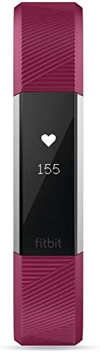 Monitor de freqüência cardíaca Fitbit Alta, Fuchsia, pequena, 0,05 libra