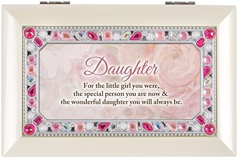 Cottage Garden Filha Little Girl Special Pessoa Matte Pink Jewelry Box Plays You Are My Sunshine