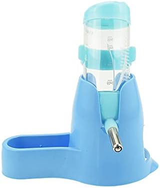 Dispensador de alimentador de carros Hut pequeno porte 1 em garrafa com água de base 3 80 ml Hamster Pet Supplies