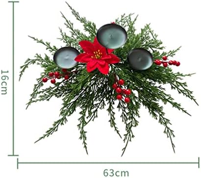 Aboofan Artificial Christmas Centerpiece Pine Auxel