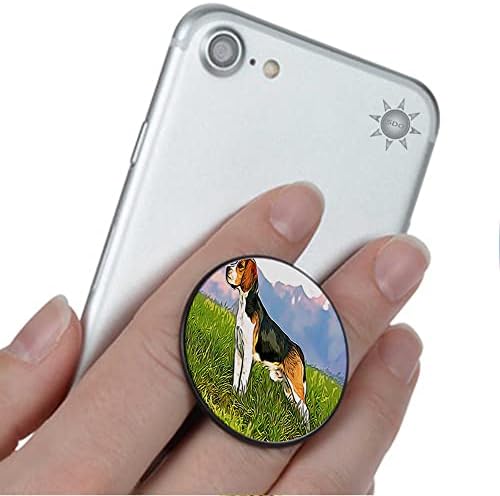 Adorável BEAGLE Puppy Phone Grip Cellphone Stand se encaixa no iPhone Samsung Galaxy e mais