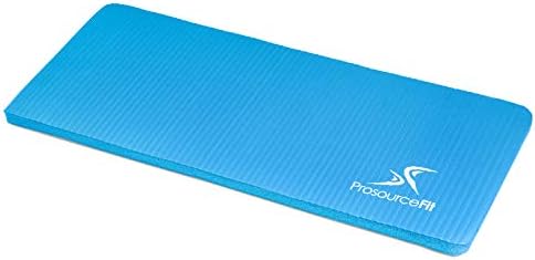 Prosourcefit Yoga joelheira e almofada de cotovelo 15 mm se encaixa em tapetes padrão para articulações sem dor em ioga,