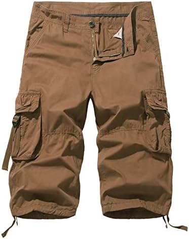 Corredores saxigol para homens grandes e altos 2023 shorts de verão multi bolsos de carga direta calças casuais em massa