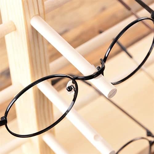Jóias Multi Camadas Multi Camadas de Madeira Visor de Visões de Rack Os óculos de prateleira mostram suporte de joalheria