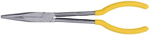 Alicates longos, melhor controle de agulha longa, alça confortável e confortável de aço C45 11 polegadas resistentes