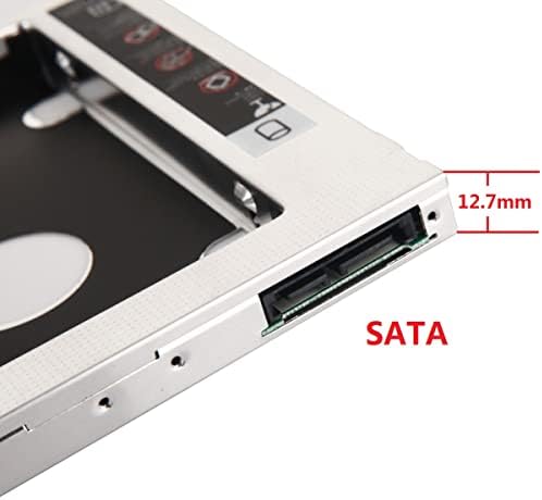 2º disco rígido SSD HDD Optical Bay Caddy Frame Bracket para Sony Vaio SVE1512S1RW SVE1711G1RW UJ8A0 UJ8B0
