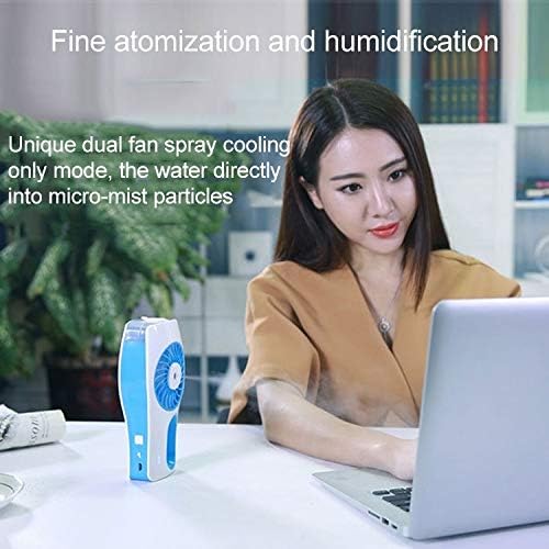 Zhangquanquan zqq de alto desempenho portátil mini umidificador de mão névoa de água face spray hidratante ventilador