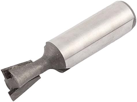 Aexit Woodworking Round Special Tool Furring Straight Brill 1/2 x 1/2 Modelo de cortador de bits do roteador de caça -do -mar:
