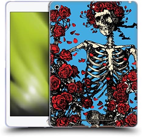 Projetos de capa principal licenciados oficialmente Grateful Dead Bertha Skull Roses Trends Soft Gel Case Compatível