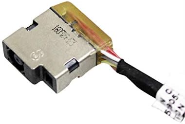 Conector de energia Zahara DC com substituição do plugue do cabo para HP 430 440 450 455 470 G4 G5 G6 G7 853905-F7A 853905-Y7A 853905-S7A