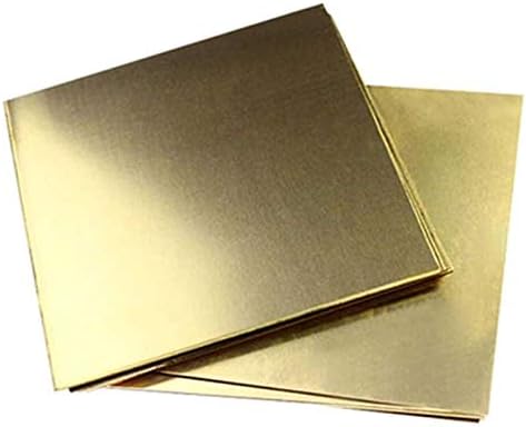 Zhengyyuu Brass Placa de cobre Folha de metal de metal placa de folha de metal alumínio amplamente utilizado no desenvolvimento de