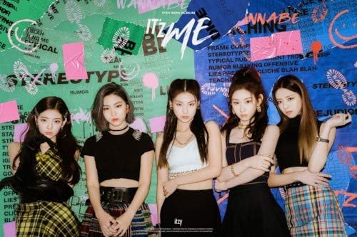 2º mini -álbum Itzy 'It'z Me' 'Set CD+80p Photobook+1p Capa postal cartão+2p Fotocard+Mensagem Conjunto