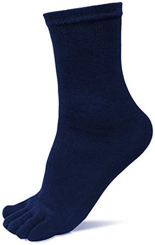 5 Soild combina cinco meias esportes curtos, homens de dedão meias elásticas meias meias meias comprimento da panturrilha