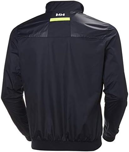 Jaqueta de Windbreaker da tripulação masculina de Helly-Hansen