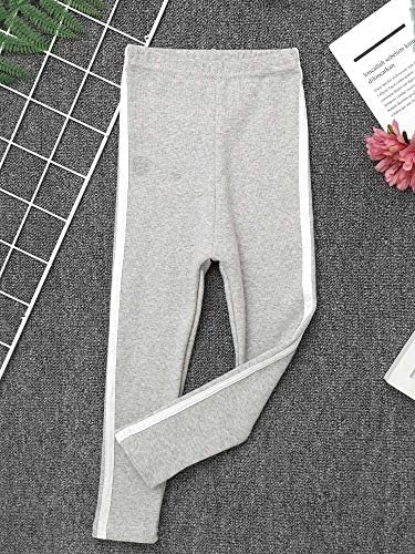 ZDHOOR CRIANÇA CRIANÇAS CRIANÇAS MENINAS SOLHAS LISTAS DE SOLTA DE YOGA Ponta de ioga Performance Leggings Desempenho Stretch Activewear